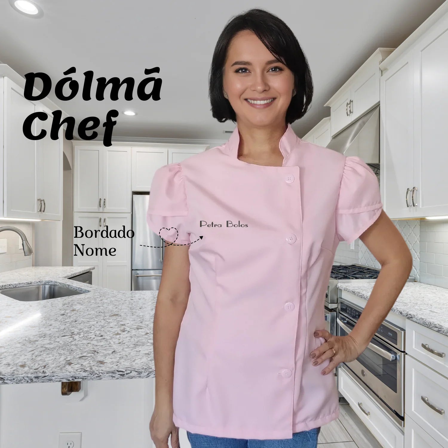 Dólmã Feminino Confeitaria Gourmet