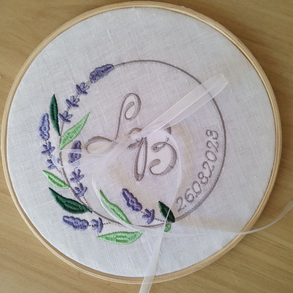 Porta Alianças Bordado