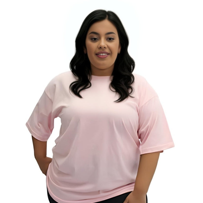 Camiseta Básica Plus Size T-Shirt Unissex