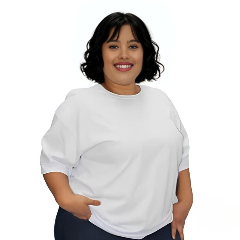 Camiseta Básica Plus Size T-Shirt Unissex